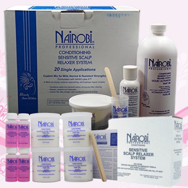 Nairobi Sensitive Scalp Hair Relaxer (Licensed Professionals)